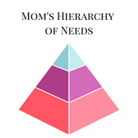 Mom's Hierarchy of Needs logo